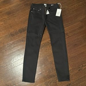 Brand new straight leg black Jean